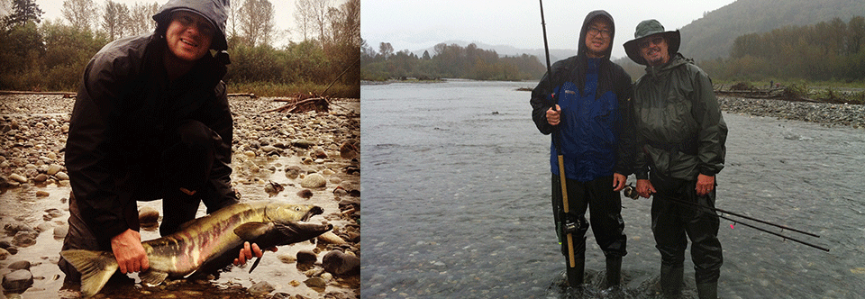1st River Salmon Fishing Trip