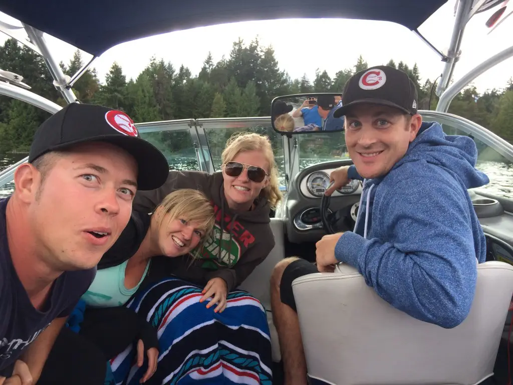 n-Lake on Boat