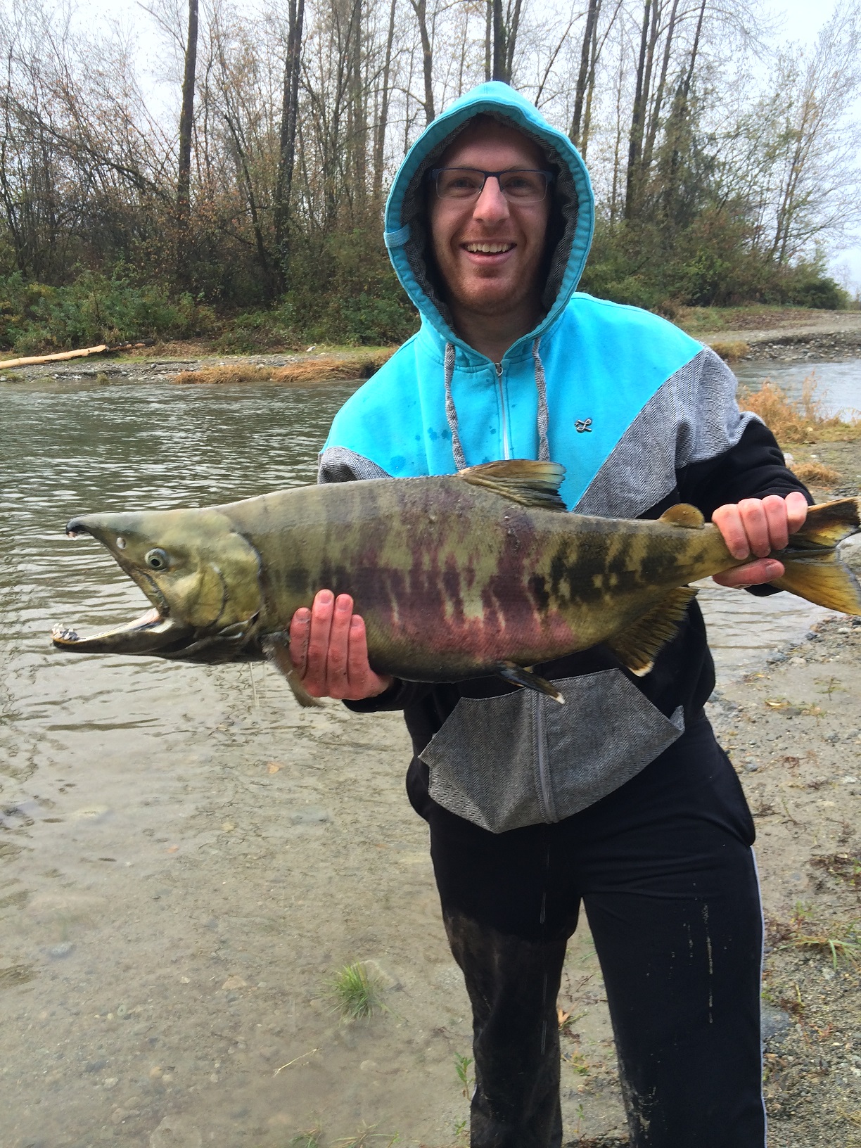 Stave River - Chum Salmon - Shane Shane Chum Salmon Buck