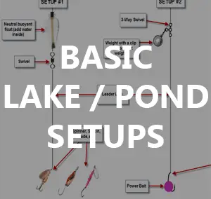Basic Lake and Pond Fishing Setups