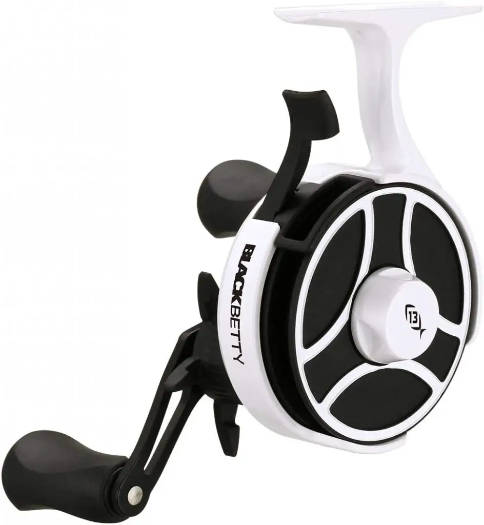 black-betty-inline-ice-fishing-reel 13 Fishing Black Betty Inline Ice Fishing Reel
