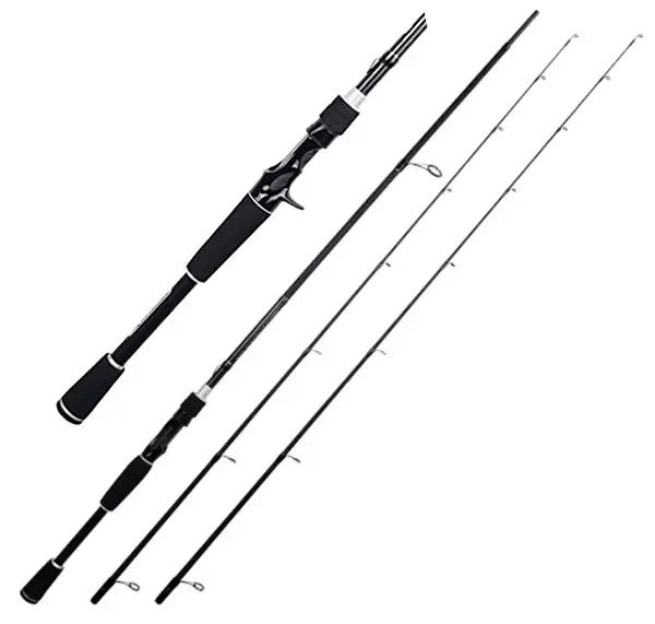 best 2 piece baitcasting rod