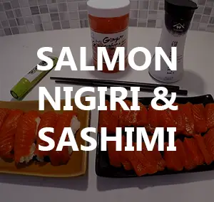 How to make Sockeye Salmon Nigiri and Sashimi