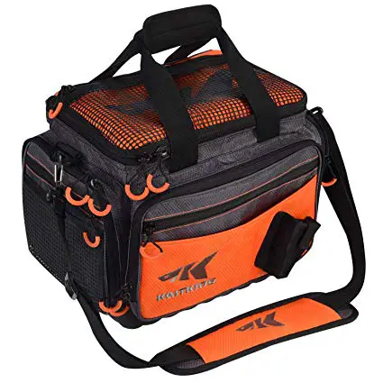 Green Cocoarm Fishing Bag,Fishing Storage Bag,Outdoor Fishing Rod Pole Reel Lures Box Tackle Storage Bag Adjustable Shoulder Strap 