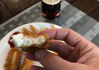 Rock and Chips in beer batter