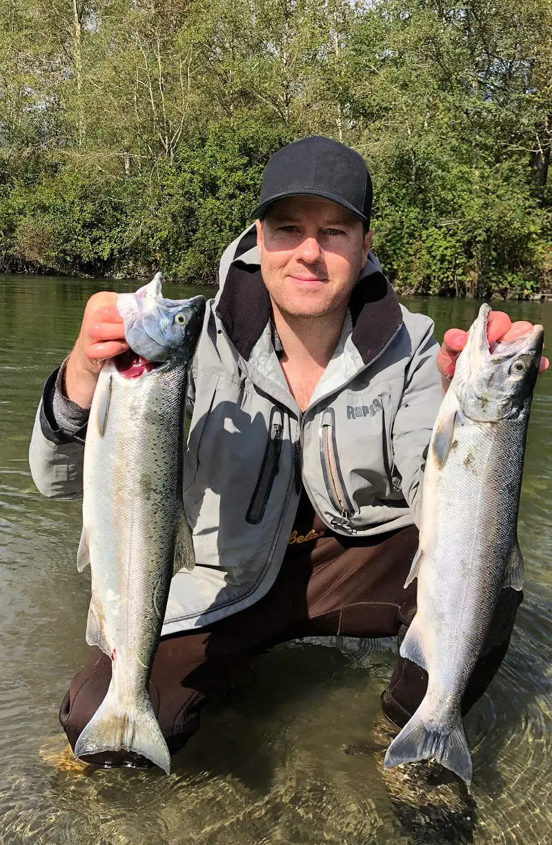 Twitching jigs for Coho