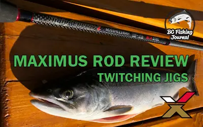 Twitching Jigs Setup and Maximus Jigging Rods Review - BC Fishing