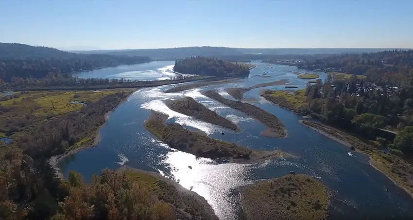 Stave River Aerial View