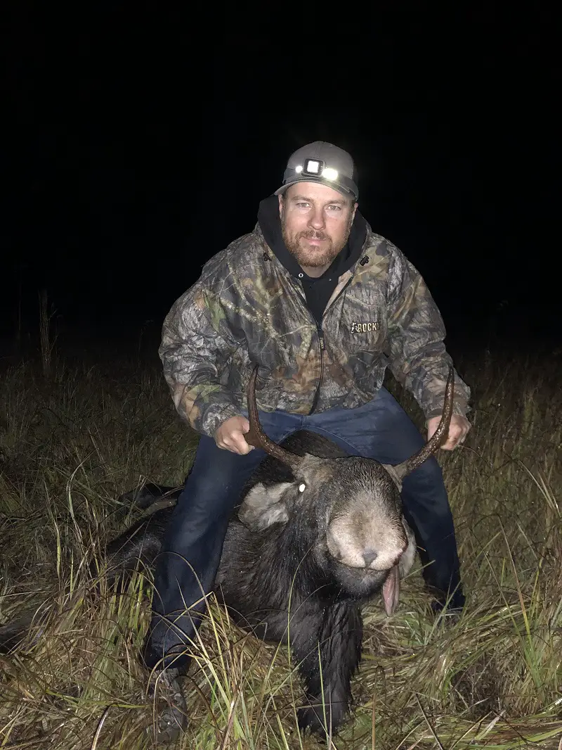 Jesse with BC Bull Moose