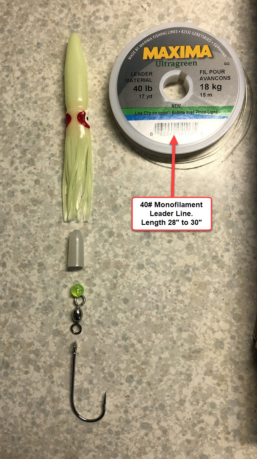 How to Rig Salmon Hoochie Setup - BC Fishing Journal