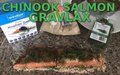 How to make Chinook Salmon Gravlax