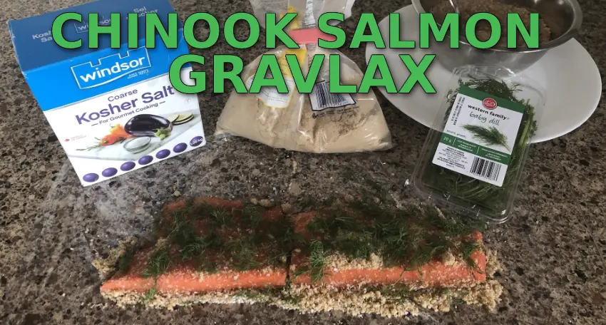 How to make Chinook Salmon Gravlax
