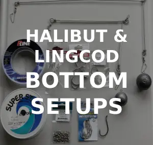 Halibut and Lingcod Bottom Fishing Gear and Setups