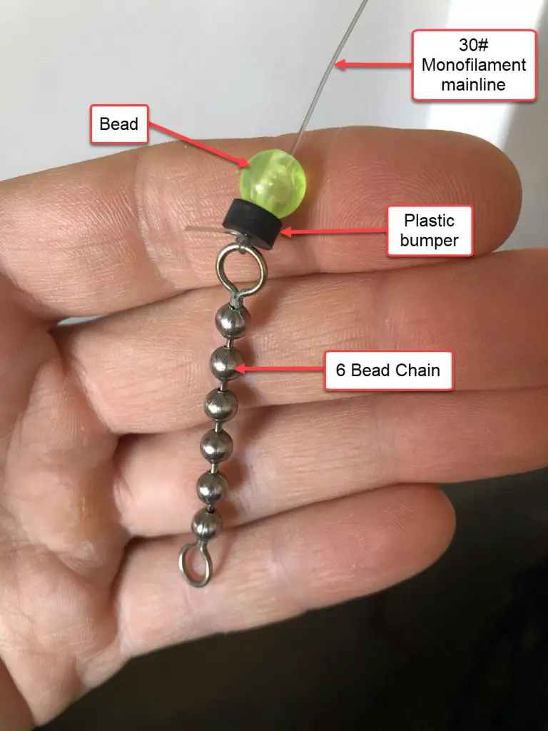 6 bead chain and terminal gear