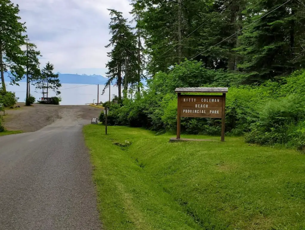 Comox Kitty Coleman Beach Provincial Park