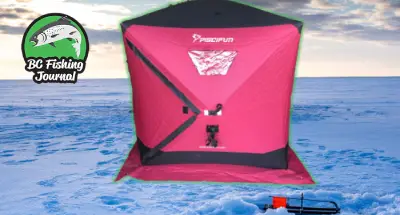 How to Setup an Ice Shelter and Piscifun Review