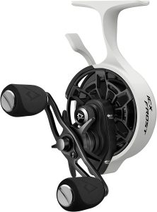 How to Spool an Inline Ice Fishing Reel! 