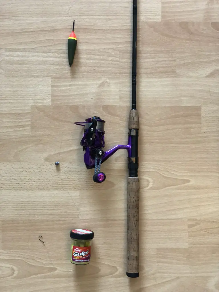 trout float fishing setup