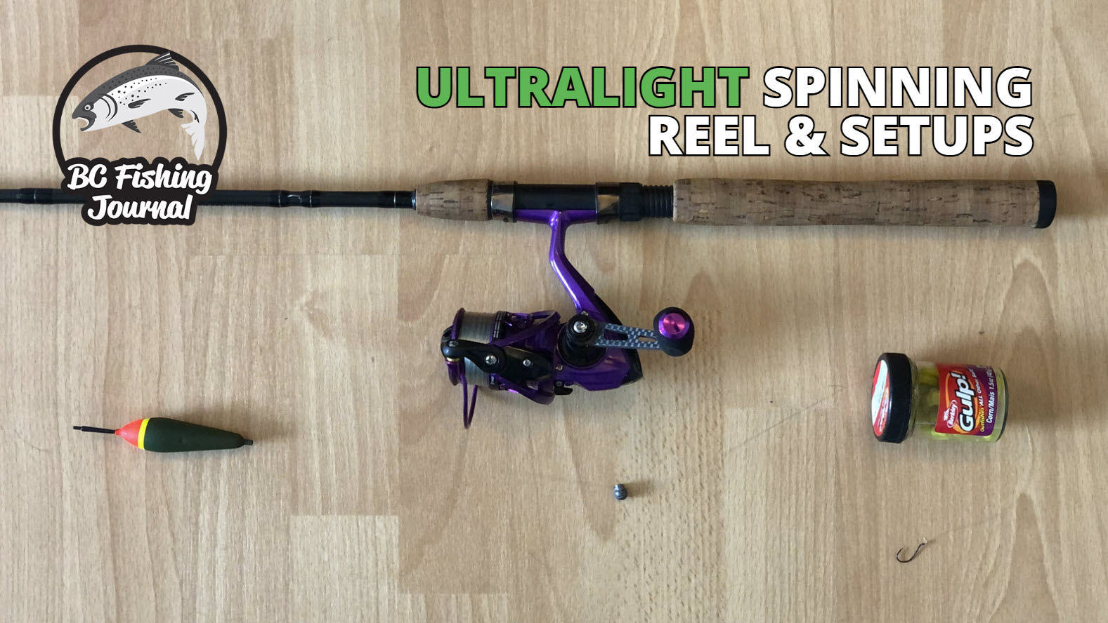 Great Ultralight Spinning Reel & Setup for Trout and Bass - BC