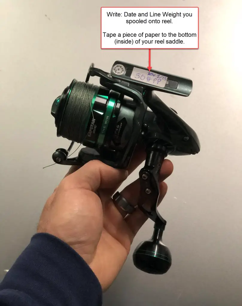 How to Spool Fishing Line onto Reel BC Fishing Journal