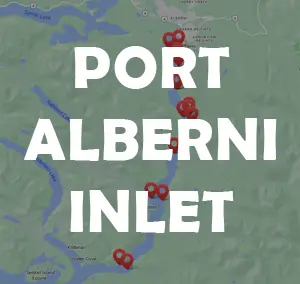 Port Alberni Inlet Fishing Locations