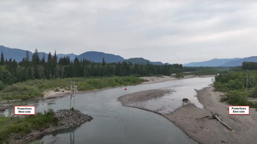 powerlines fishing run