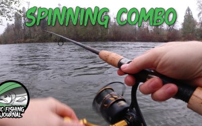 River Spinning Reel & Rod Combo for Trout & Salmon
