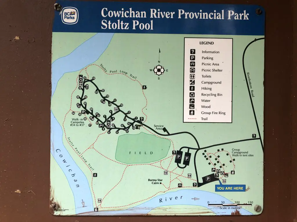 Stoltz Pool Cowichan River Map