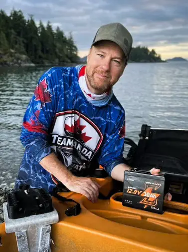 LiTime 12v 30Ah battery for kayak